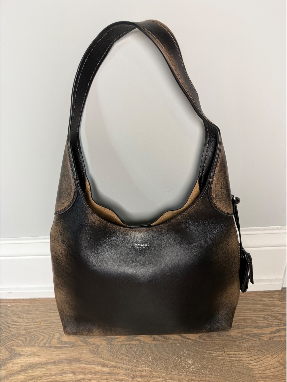 Coach Brooklyn 28 Glovetanned Leather Hobo Shoulder Bag